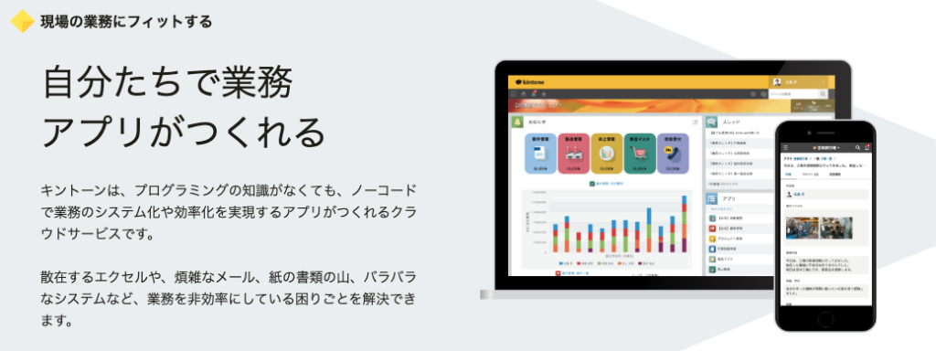 kintoneのサービス画像