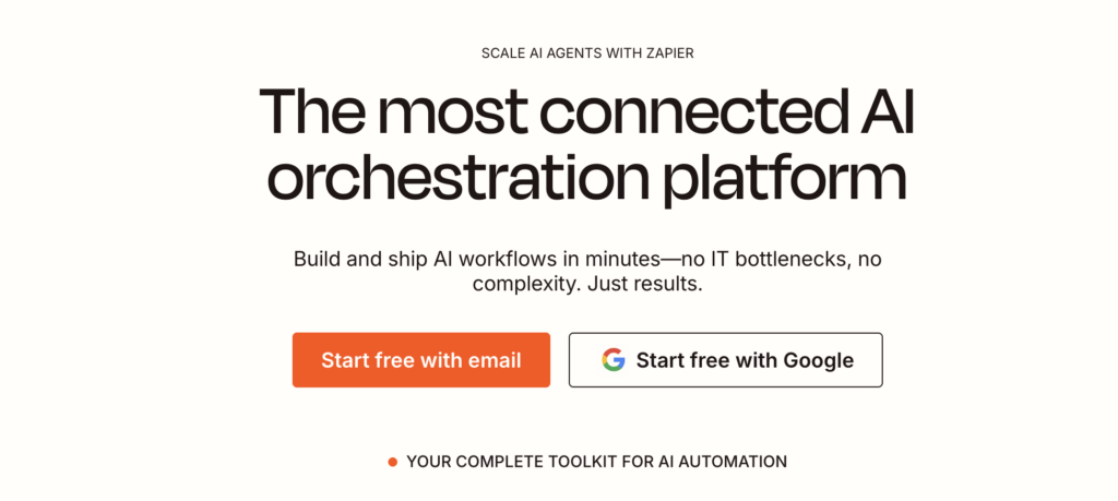 Zapier(ザピアー)のサービス画像