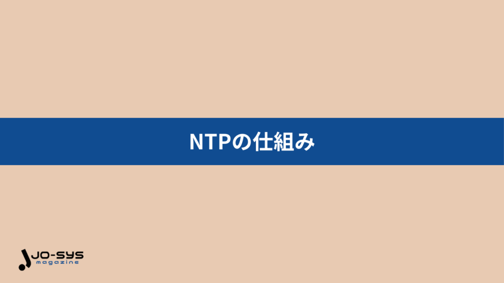 NTPの仕組みの画像