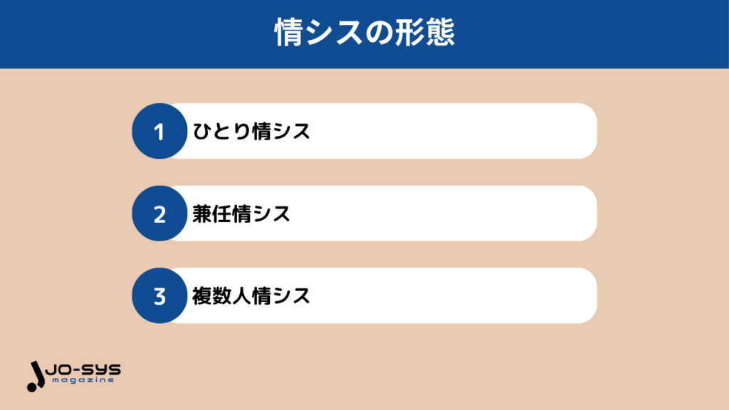 情シスの形態