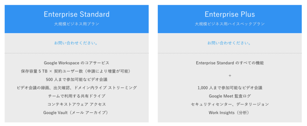 Enterpriseプランの画像