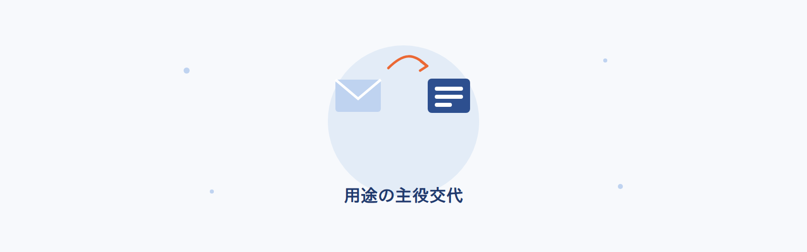 用途の主役交代