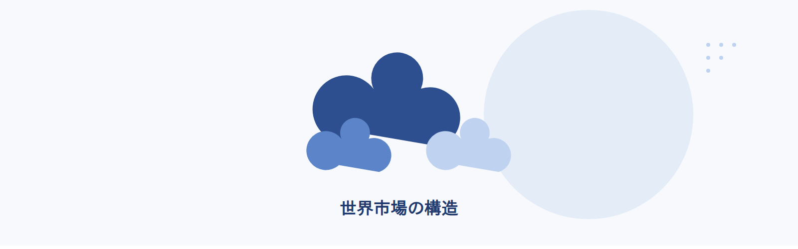 クラウドプラットフォームの世界市場は上位3社で約67%を占めている