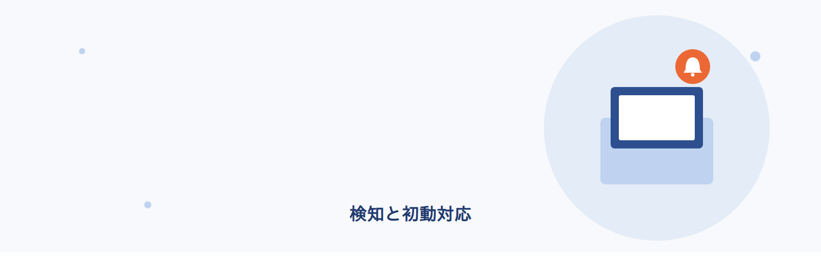 検知と初動対応