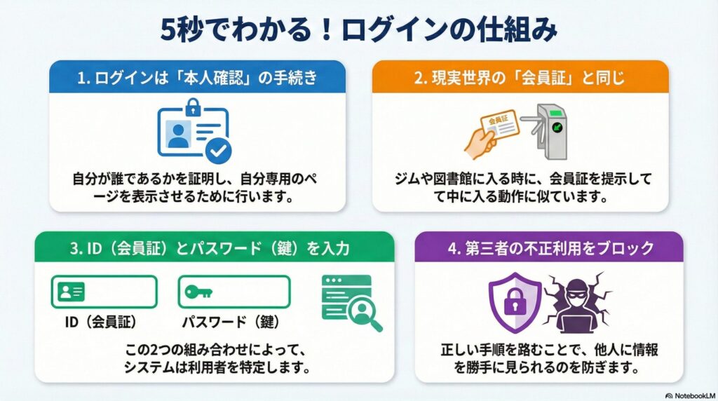 ログインとはの画像
