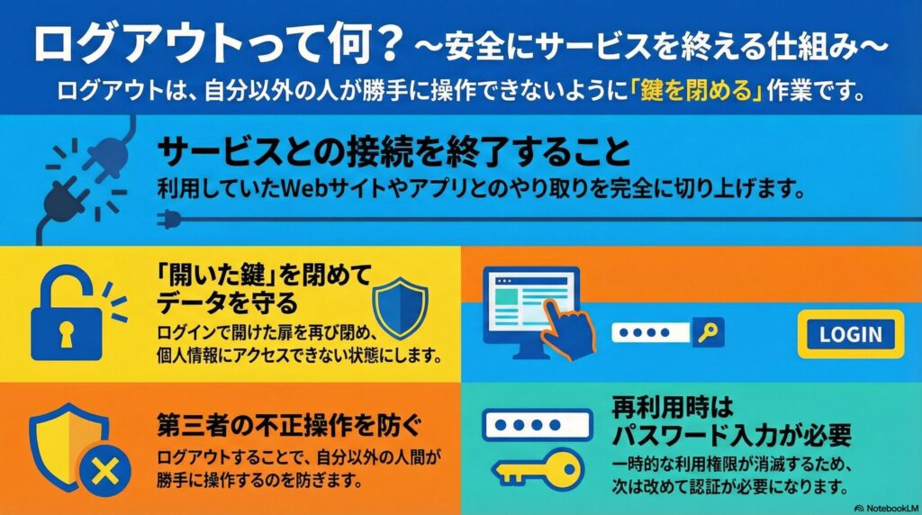 ログアウトとはの画像