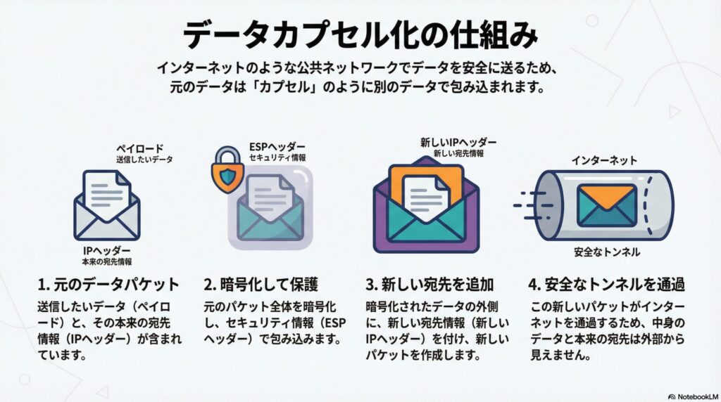 カプセル化の画像