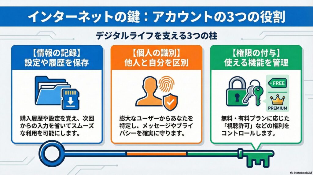 アカウントの役割の画像