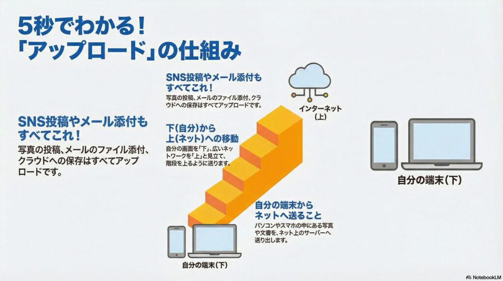 アップロードの画像