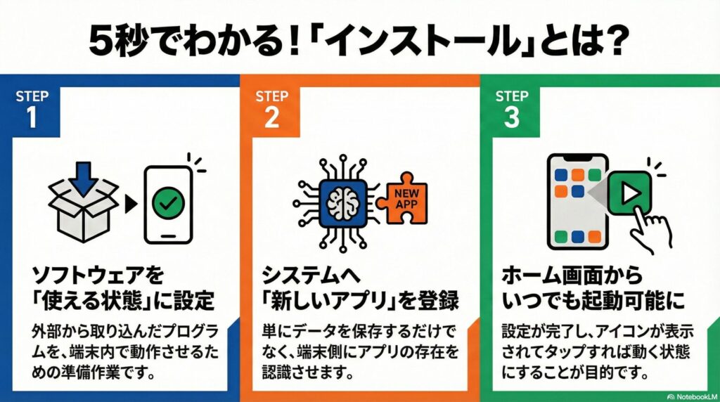 インストールとはの画像