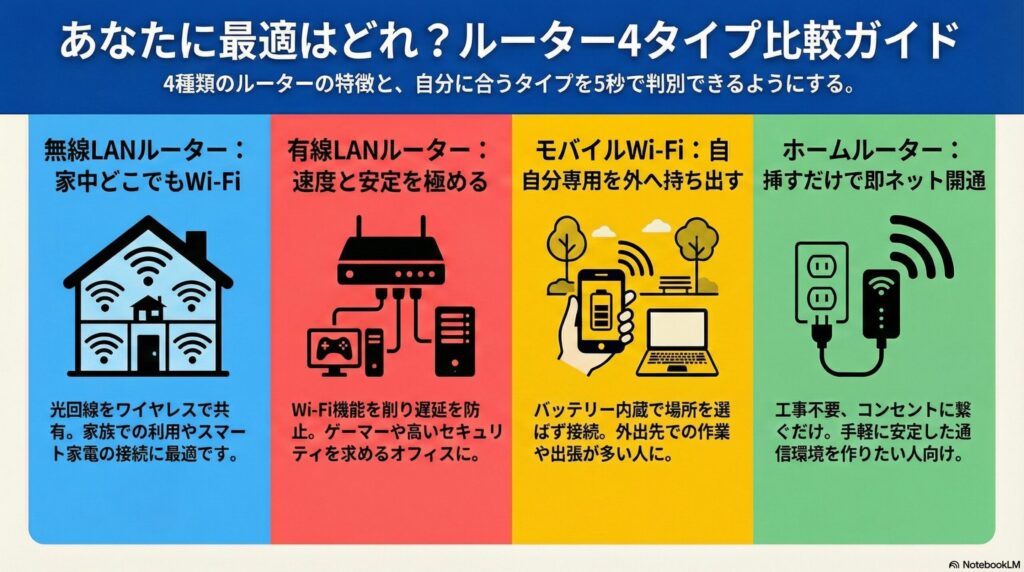 ルーターの種類の画像