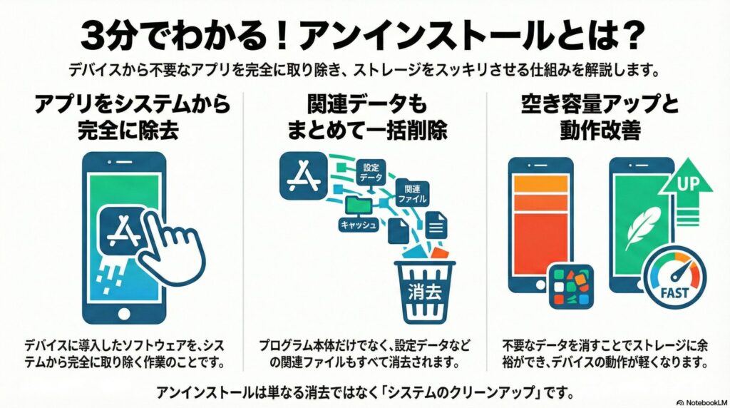 アンインストールとはの画像