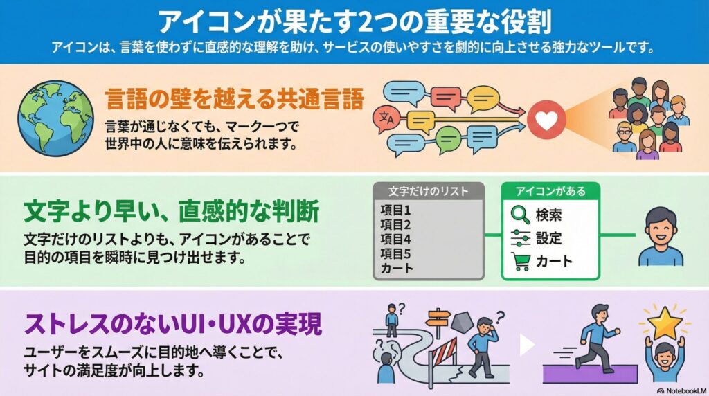 アイコンの役割の画像