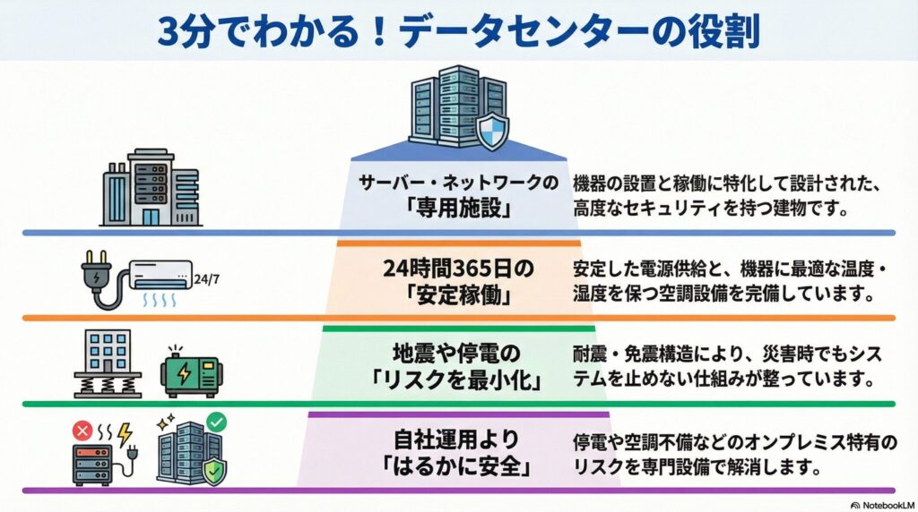 データセンターとはの画像