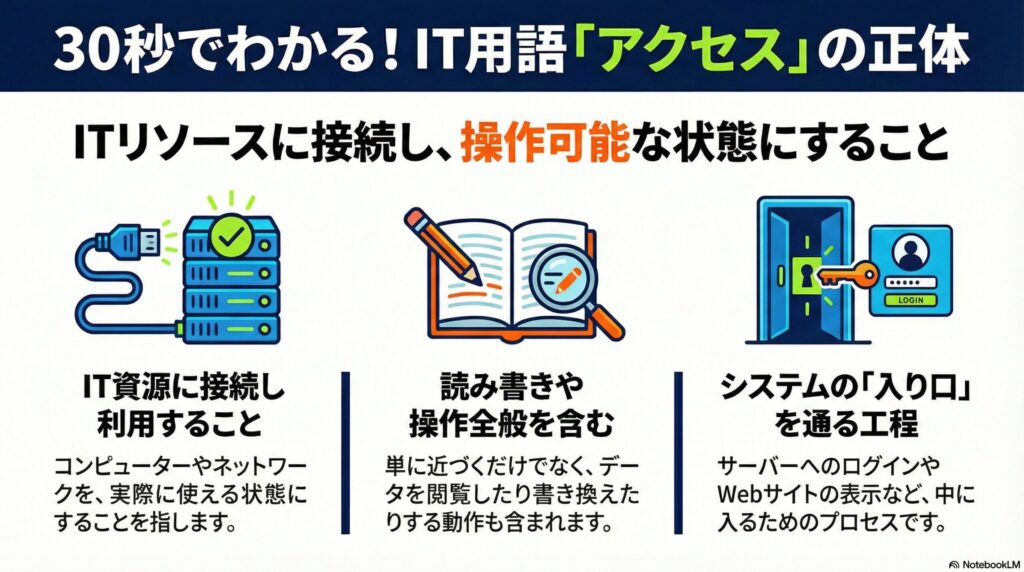 アクセスとはの画像