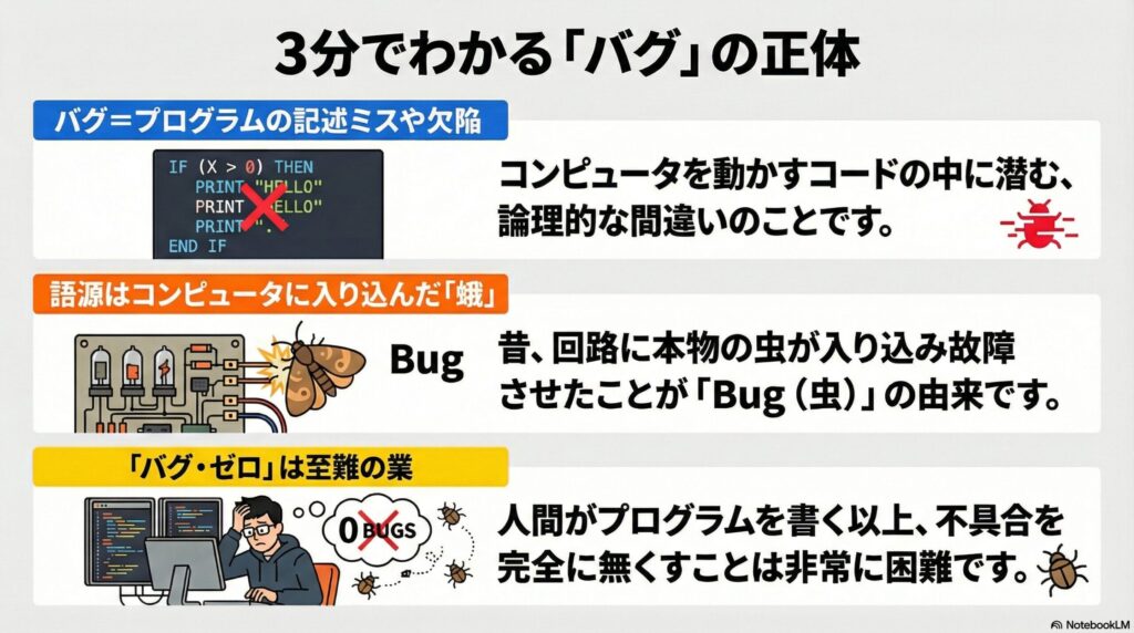 バグとはの画像