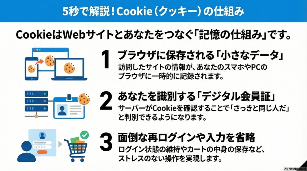 Cookieとはの画像