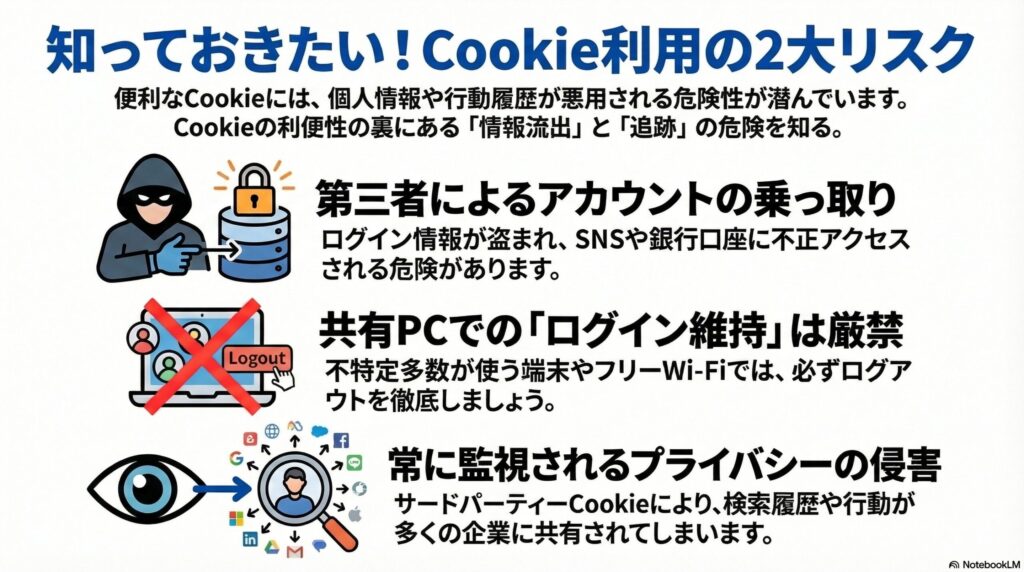 知っておくべきCookie利用時の2つの大きな注意点の画像