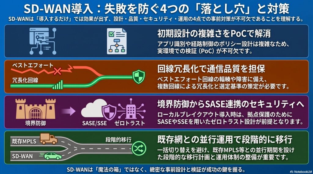導入前に知っておくべきデメリットと注意点の画像