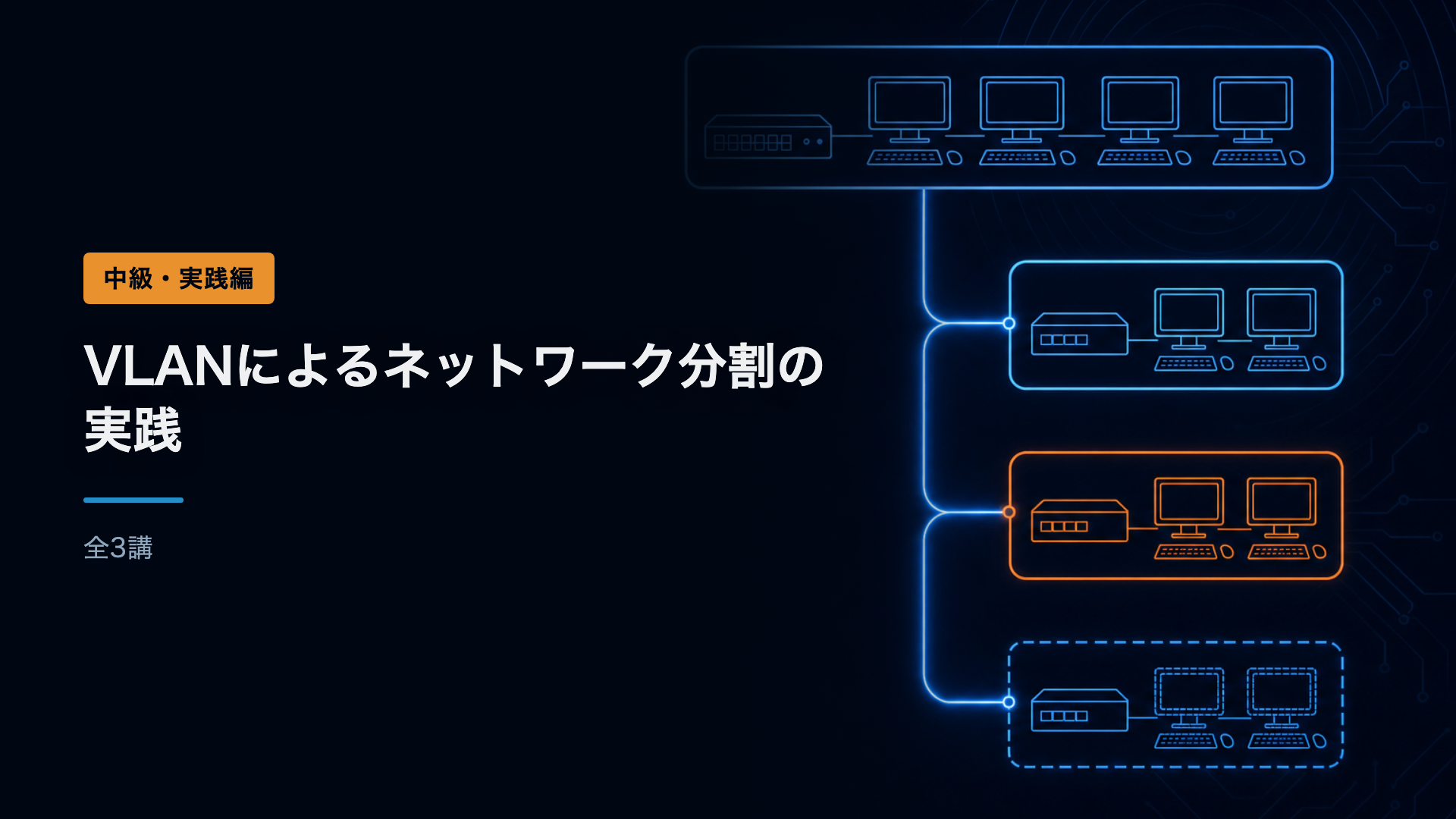 VLANによるネットワーク分割の実践