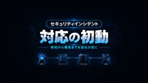 セキュリティインシデント対応の初動